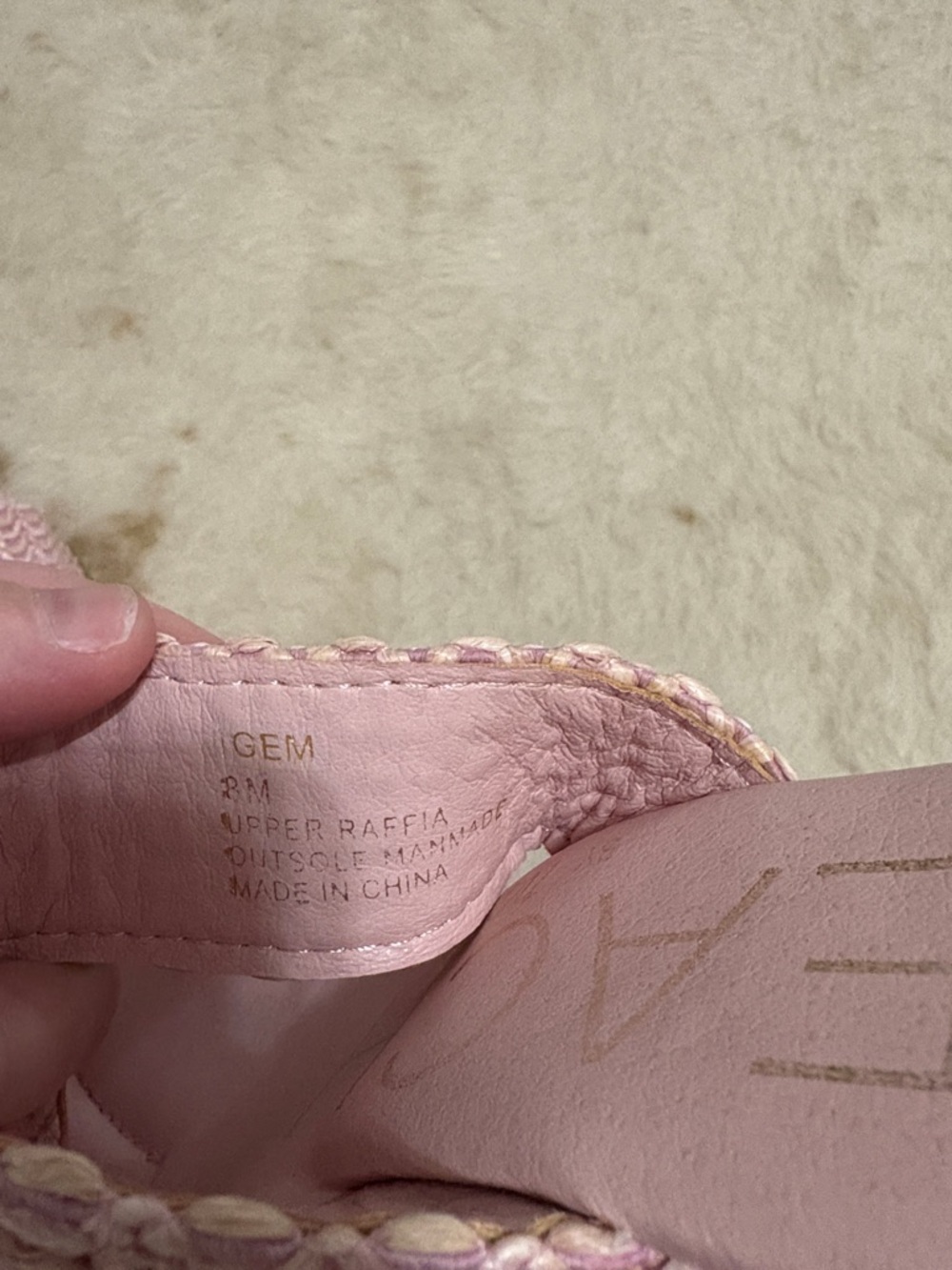 Beach Pink Woven Double-Band Slide Mules - Picture 4 of 7